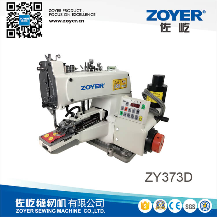 ZY373 Zoyer button attaching Industrial Sewing Machine