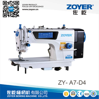 ZY-A7-D3 zoyer speaking screen touch direct drive auto trimmer high speed lockstitch industrial sewing machine