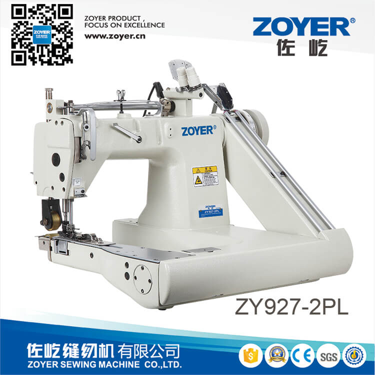 ZY927 Zoyer double needle feed-off-the-arm chain stitch sewing machines