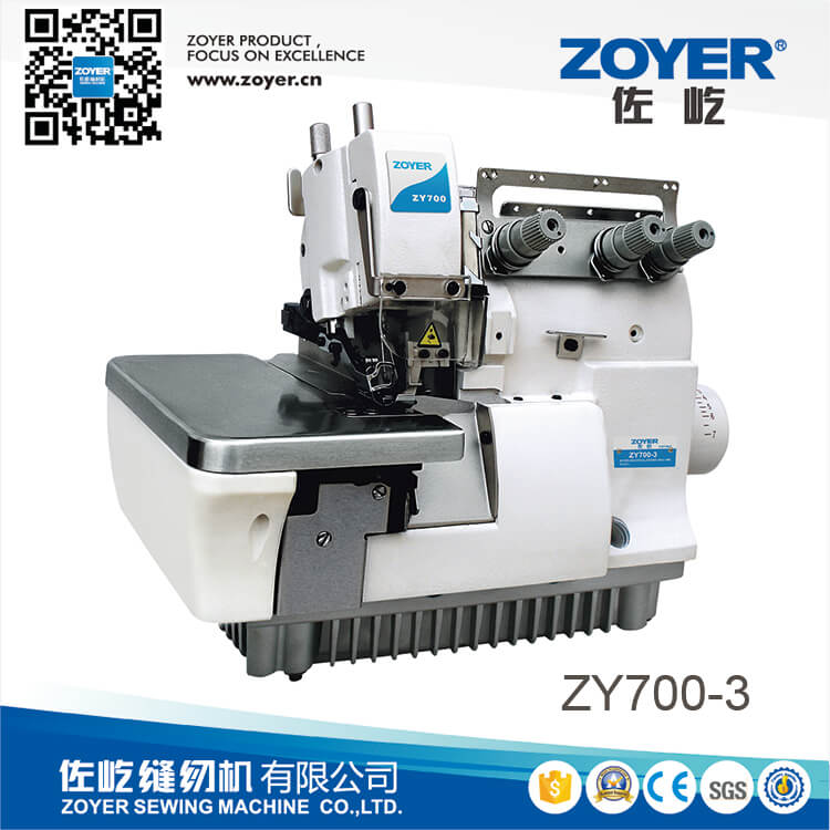ZY700-3 Zoyer 3-thread super high speed overlock sewing machine 