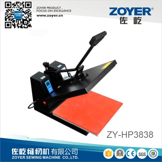 ZY-HP3838 Manual Heat Press Machine Zoyer Industrial Sewing Machine
