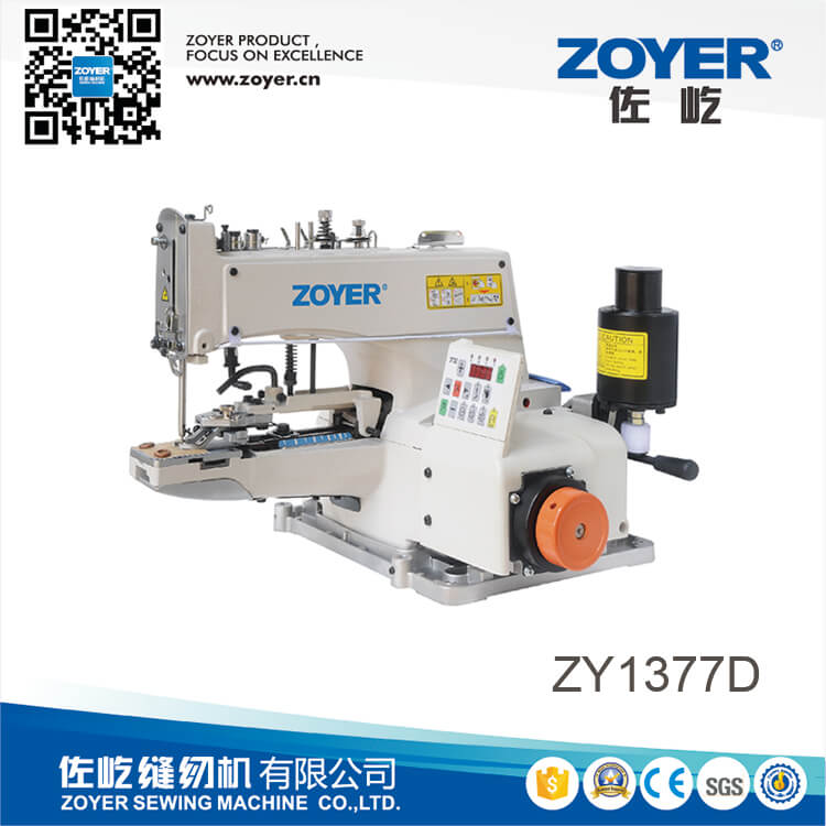 ZY1377 Zoyer button attaching Industrial Sewing Machine