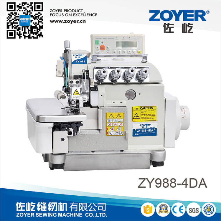 ZY988-4 Zoyer EX series 4-thread super high speed overlock sewing machine