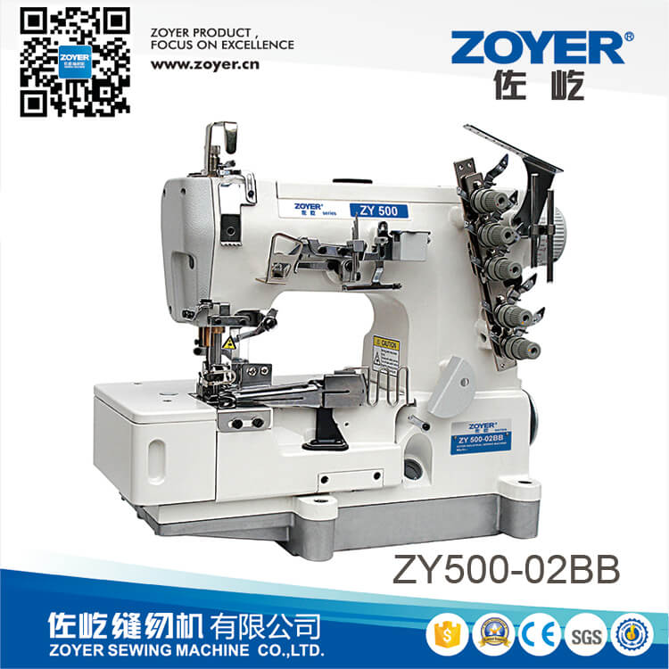 ZY500-02BB Zoyer rolled-edge stretch interlock sewing machine