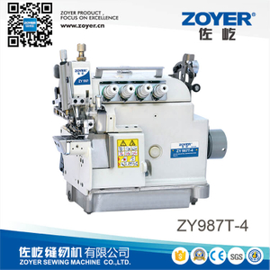 ZY987T-4 Zoyer EX series 4-thread cylinder bed top and bottom feed overlock 