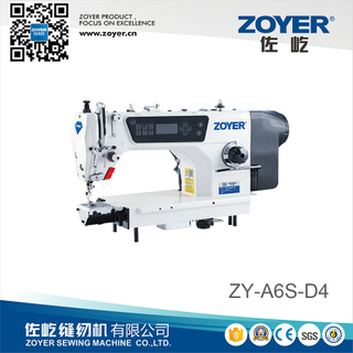 ZY-A6S-D4 Direct drive high-speed three needle chain stitch sewing machine (with puller device)