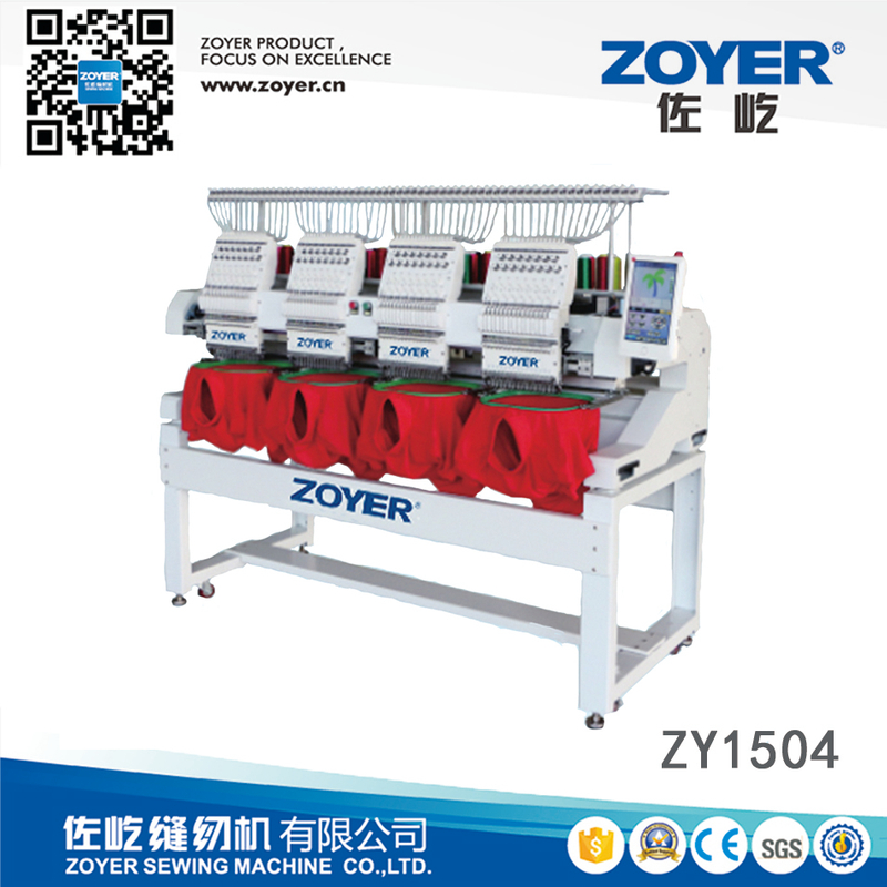 ZY-EM1504 4 head 12 needle Embroidery machine