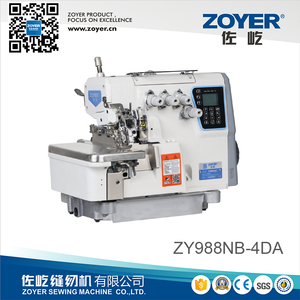 ZY988NB-4DA Full automatic mechatronics four thread overlock sewing machine(single step)