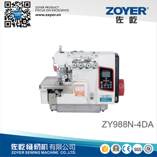 ZY988N-4DA(1) Full automatic mechatronics high speed computerized overlock sewing machine