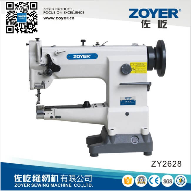 ZY2628 Zoyer Cylinder-Bed Compound-Feed Heavy Duty Big Hook Sewing Machine (ZY2628)